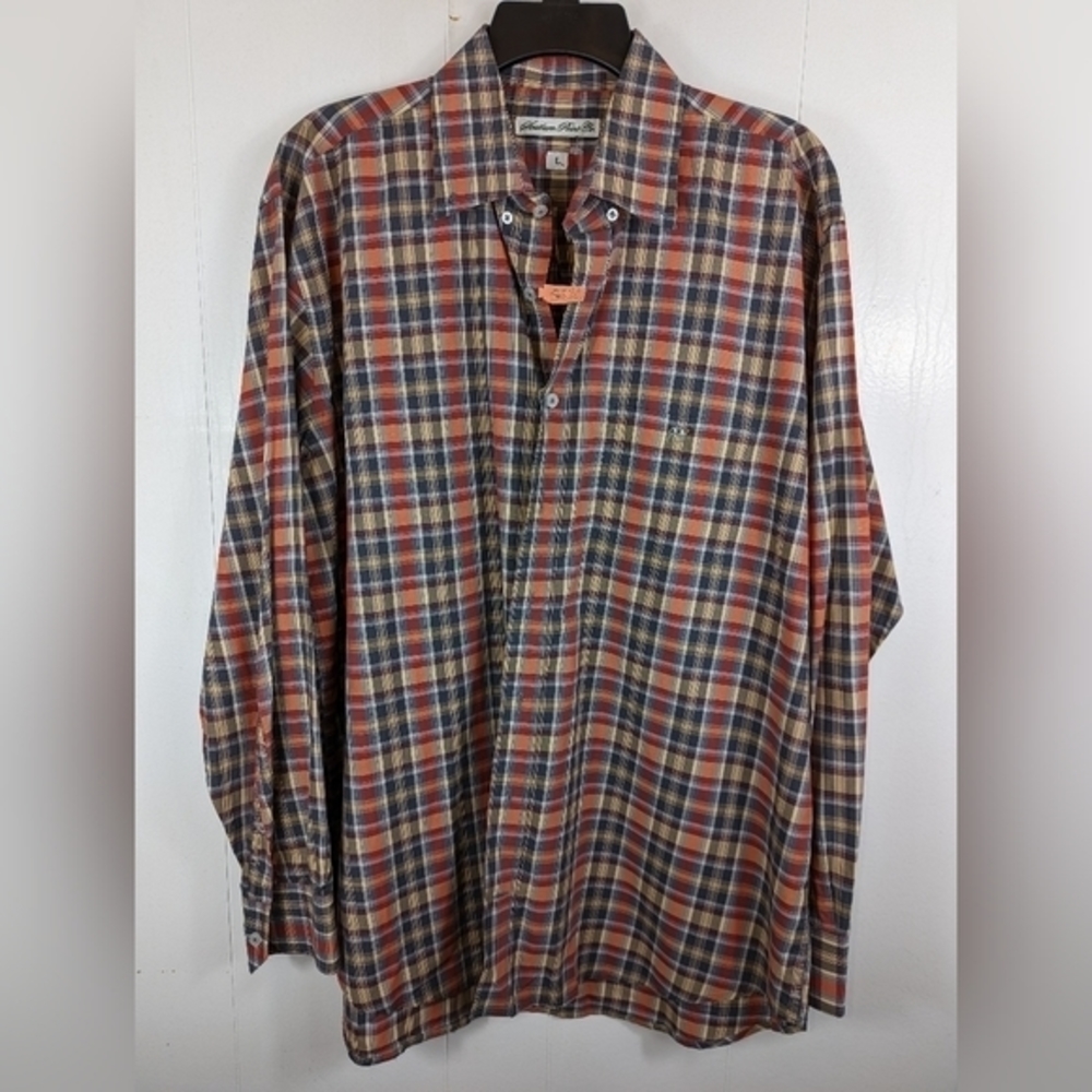 Southern Point Co Men's Oxford Shirt‎ Sz Lg
